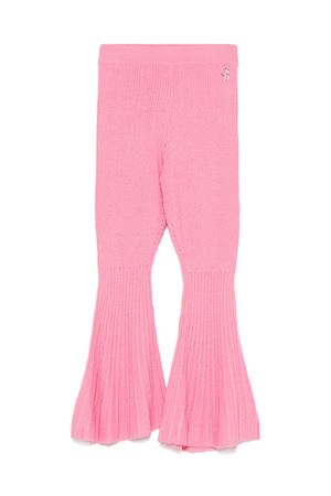 Pantaloni rosa bubblegum MISS BLUMARINE KIDS | IF4090MA51IX0604